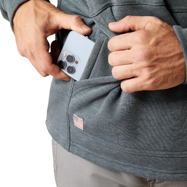 Ariat FR Primo Fleece 2.0 Hoodie in Charcoal Gray